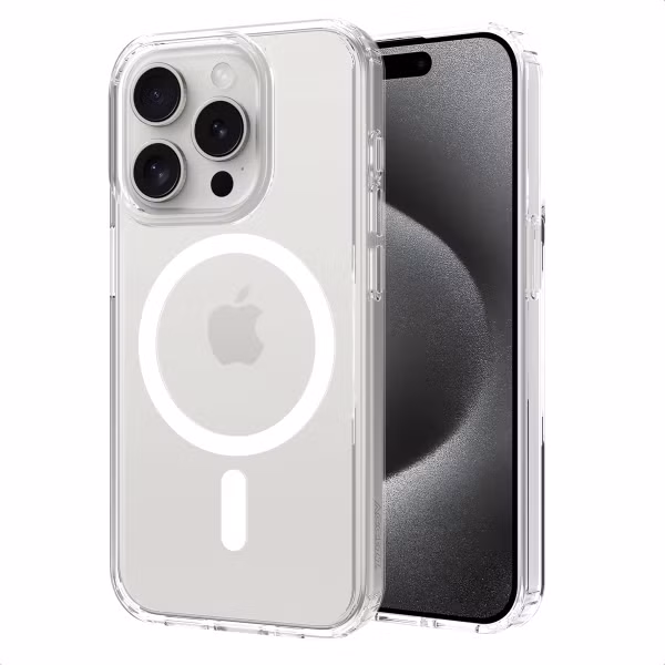 Accezz Xtreme Impact Backcover mit MagSafe Apple iPhone 15 Pro - Transparent