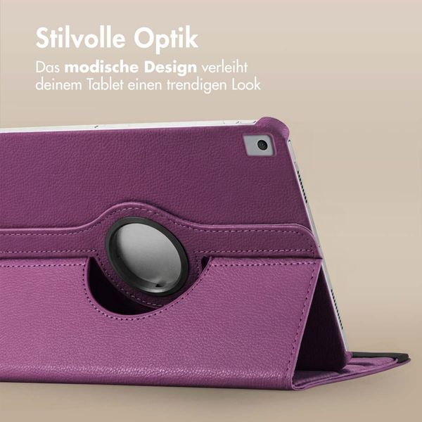 imoshion 360° drehbare Klapphülle Apple iPad Air 3 (2019) / Pro 10.5 (2017) - Violett
