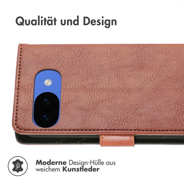 imoshion Luxuriöse Klapphülle Google Pixel 10a - Braun