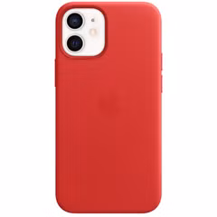 Apple Leder-Case MagSafe für das Apple iPhone 12 Mini - Red