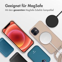 imoshion Color Backcover mit abtrennbarem Band MagSafe für das iPhone 12 (Pro) - Nude