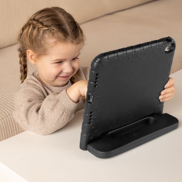 imoshion Schutzhülle mit Handgriff kindersicher Apple iPad 11 (2025) 11 Zoll A16 / iPad 10 (2022) 10.9 Zoll - Schwarz