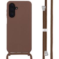 imoshion SilikonHülle mit Band Samsung Galaxy A37 (5G) - Braun