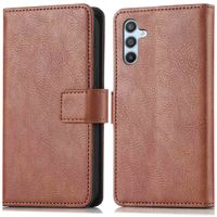 imoshion Luxuriöse Klapphülle Samsung Galaxy A34 (5G) - Braun