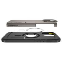 Spigen Tough Armor™ Case MagSafe für das iPhone 16 Pro - Gun Metal