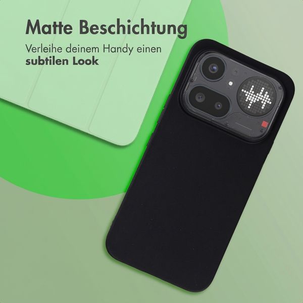 imoshion TPU Color Cover Nothing Phone (4a) Pro - Schwarz