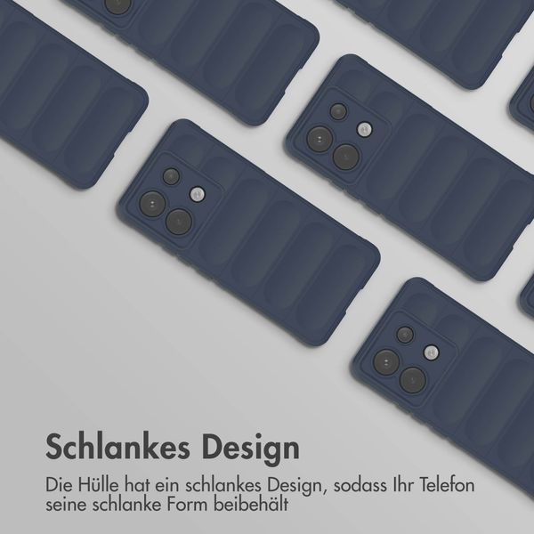 imoshion EasyGrip Back Cover für das Xiaomi Poco X6 Pro - Dunkelblau