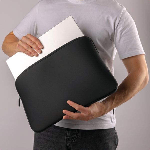 Accezz Basic Laptop Hülle 15-16 Zoll - Laptop Sleeve - Schwarz