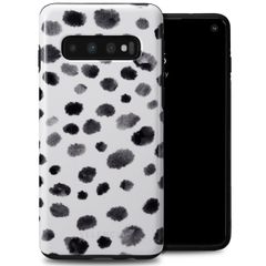 Selencia Vivid Back Cover Samsung Galaxy S10 - Trendy Leopard