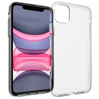 Accezz TPU Clear Cover Transparent für iPhone 11