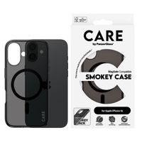 CARE by PanzerGlass Smokey Urban Combat Case MagSafe für das iPhone 16 - Schwarz