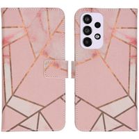 imoshion Design TPU Klapphülle für das Samsung Galaxy A33 - Pink Graphic