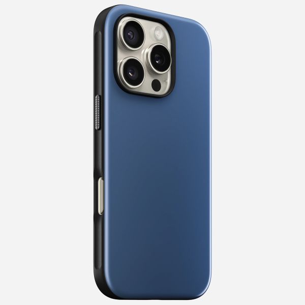 Nomad Sport Case für das iPhone 16 Pro - Naval Blue