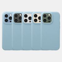 imoshion Texture Backcover Apple iPhone 13 Pro - Hellblau