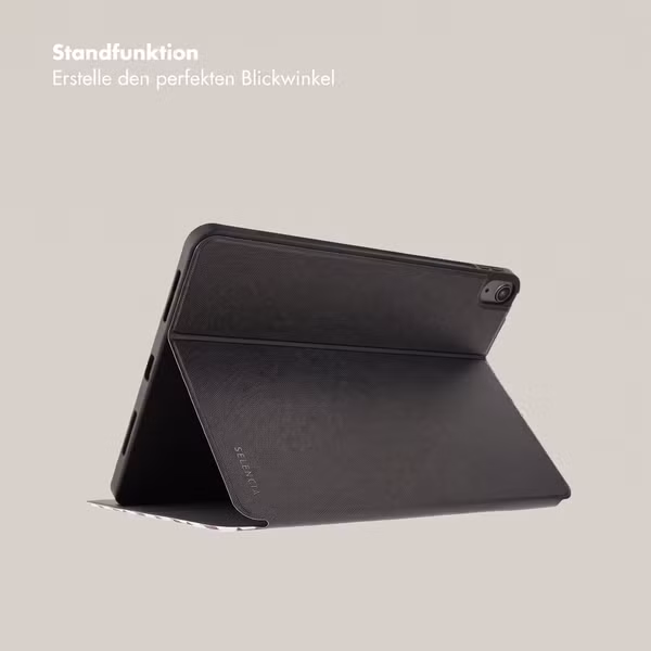 Selencia Vivid Klapphülle Apple iPad Air 11 Zoll (2026) M4 / (2025) M3 / (2024) M2 / Air 5 (2022) / Air 4 (2020) - Choco Flower Pop