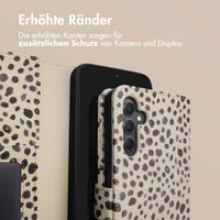 imoshion ﻿Design Klapphülle für das Samsung Galaxy A34 (5G) - Black And White Dots