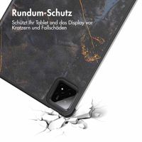 imoshion Design Trifold Klaphülle Xiaomi Pad 7 / 7 Pro - Black Marble