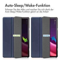 imoshion Trifold Klapphülle Lenovo Tab P11 (2nd gen) - Dunkelblau
