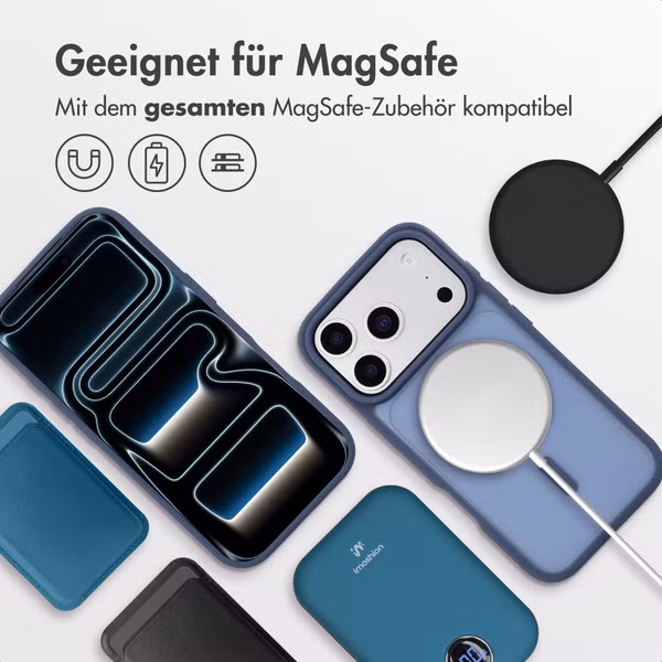 imoshion Color Guard Back Cover mit MagSafe Apple iPhone 17 Pro Max - Dunkelblau