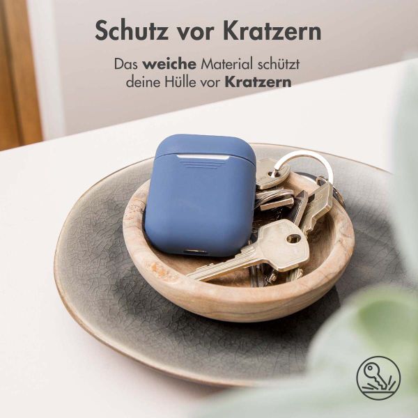 imoshion Silicone Case Dunkelblau für AirPods 1 / 2