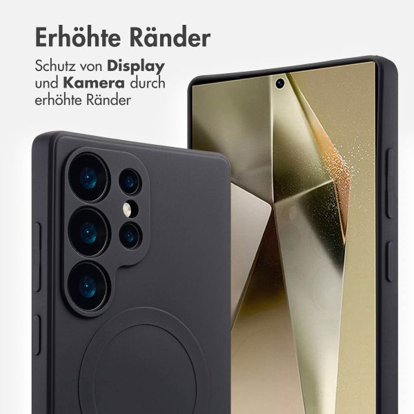 imoshion Color Back Cover mit MagSafe für das Samsung Galaxy S25 Ultra - Schwarz
