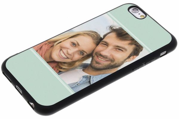 Gestalte deine eigene iPhone 6 / 6s Gel Hülle - Schwarz