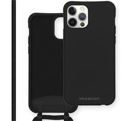 imoshion Color Backcover mit abtrennbarem Band Apple iPhone 12 Pro Max - Schwarz