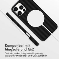 Accezz MagSafe Kevlar Hülle Apple iPhone 15 Pro Max - Schwarz