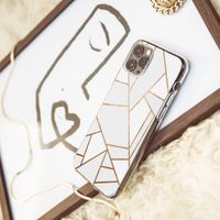 imoshion Design Hülle für das Samsung Galaxy A42 - White Graphic