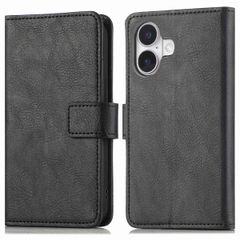 imoshion Luxuriöse Klapphülle Apple iPhone 16 - Schwarz