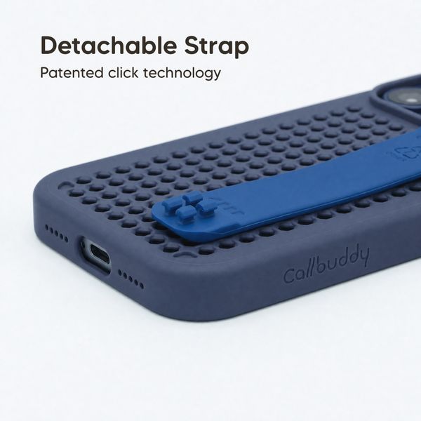 Callbuddy Hülle mit Strap Apple iPhone 17 Pro - Deep Marine