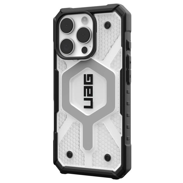 UAG Pathfinder Case MagSafe für das iPhone 16 Pro - Ice