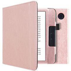 imoshion Vegan Leather Klapphülle Kobo Libra H2O - Roségold