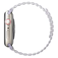 Uniq Revix doppelseitiges Armband für das  Apple Watch Series 1 t/m 11 / SE / Ultra (44/45/46/49 mm) - Lilac / White
