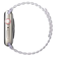 Uniq Revix doppelseitiges Armband für die Apple Watch Series 1 bis 10 / SE / Ultra (2) (44/45/46/49 mm) - Flieder/Weiß