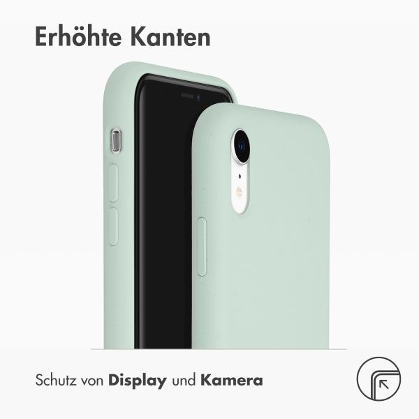 Accezz Liquid Silikoncase für das iPhone Xr - Hellblau