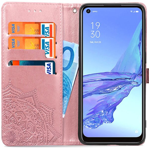 imoshion Mandala Klapphülle Oppo A53 / Oppo A53s  - Roségold