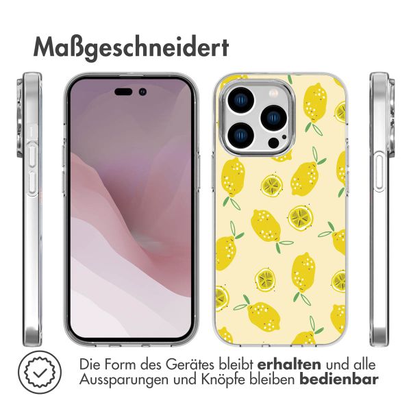 imoshion Design Hülle iPhone 14 Pro - Lemons