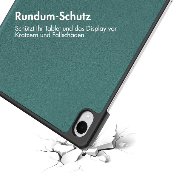 imoshion Trifold Klapphülle Samsung Galaxy Tab S11 - Dunkelgrün