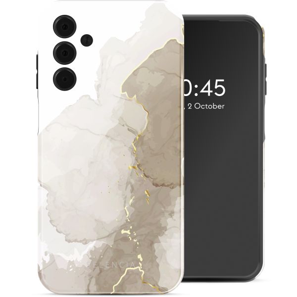 Selencia Vivid Backcover Samsung Galaxy A15 (5G/4G) - Marble Light Brown