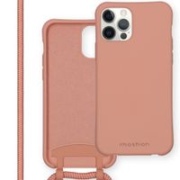 imoshion Color Backcover mit abtrennbarem Band Apple iPhone 12 (Pro) - Peach
