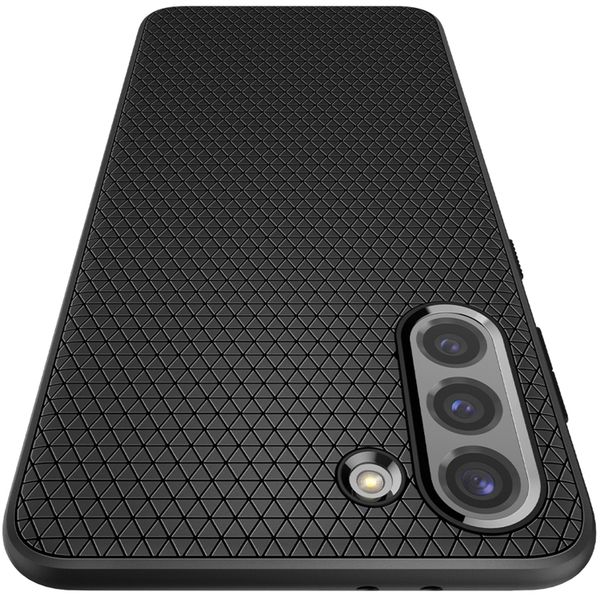 Spigen Liquid Air™ Backcover Samsung Galaxy S21 - Schwarz