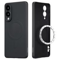 imoshion Color Back Cover mit MagSafe Samsung Galaxy S25 Edge - Schwarz