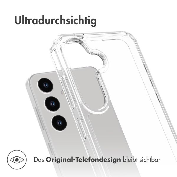 Accezz Xtreme Impact Backcover für das Samsung Galaxy S24 - Transparent