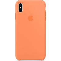 Apple Silikoncase Papaya für das iPhone Xs Max