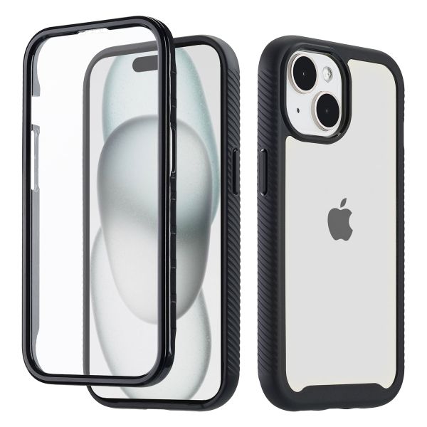 imoshion 360° Full Protective Case für das iPhone 15 - Schwarz