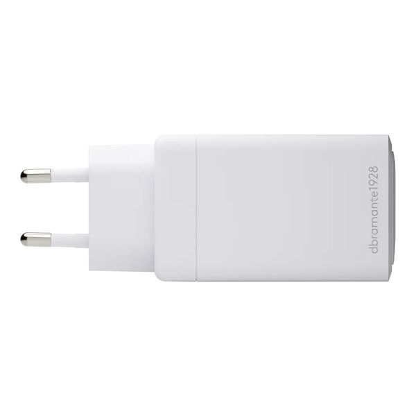 dbramante1928 Re-charge Ladegerät 2x USB-C 65 W und USB-A 18 W - Weiß