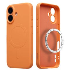 imoshion Color Back Cover mit MagSafe Apple iPhone 16 - Neon Orange