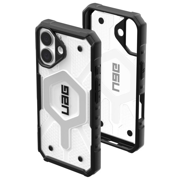 UAG Pathfinder Case MagSafe für das iPhone 16 - Ice