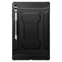 Spigen Rugged Armor Pro Klapphülle für das Samsung Galaxy Tab S9 Ultra - Schwarz